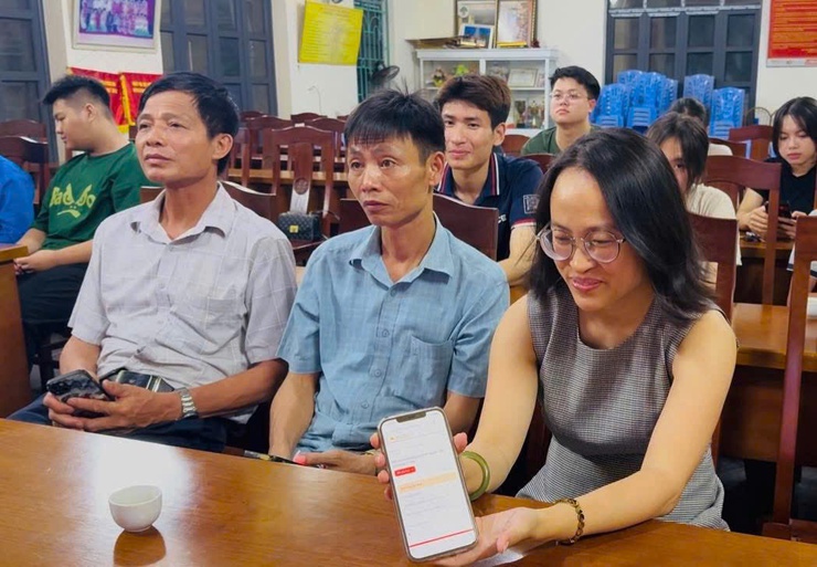 Đẩy mạnh chuyển đổi số tại xã Liên Minh: Gần dân, sát dân, vì Nhân dân phục vụ- Ảnh 3.
