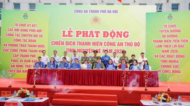 Tuyên dương 80 gương thanh niên Công an Thủ đô tiên tiến làm theo lời Bác năm 2026- Ảnh 5.