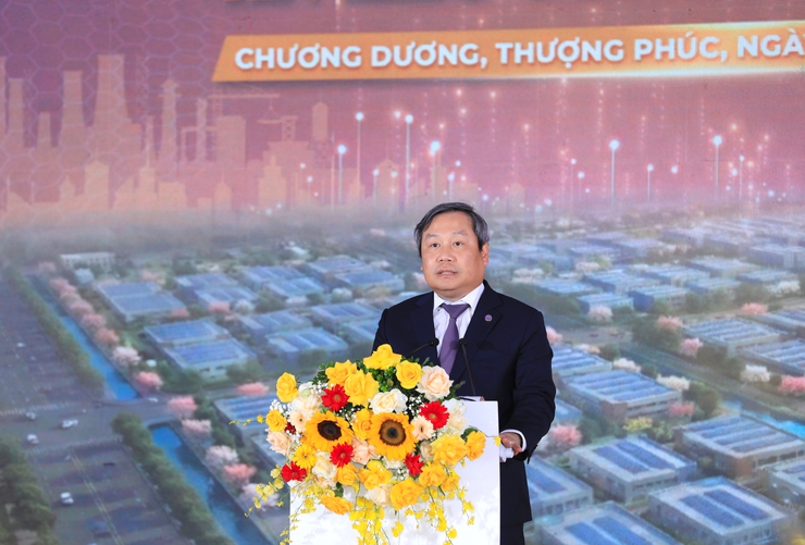 Hà Nội khởi công Khu công nghiệp Phú Hà, hướng tới mô hình công nghiệp xanh và hiện đại- Ảnh 2.