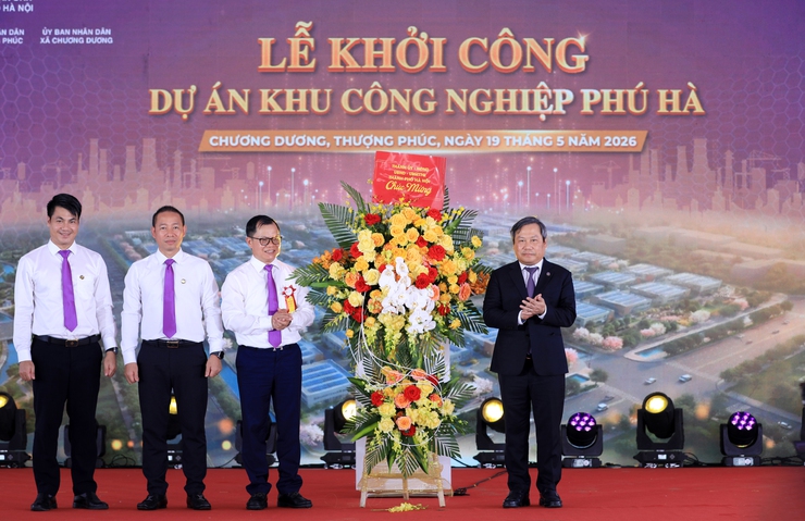 Hà Nội khởi công Khu công nghiệp Phú Hà, hướng tới mô hình công nghiệp xanh và hiện đại- Ảnh 4.
