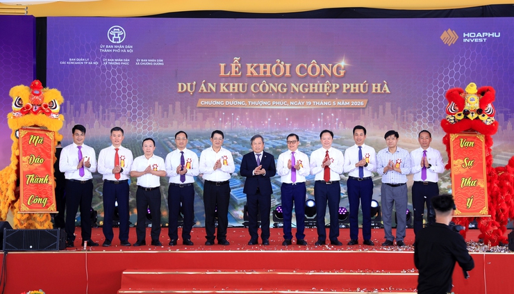 Hà Nội khởi công Khu công nghiệp Phú Hà, hướng tới mô hình công nghiệp xanh và hiện đại- Ảnh 5.