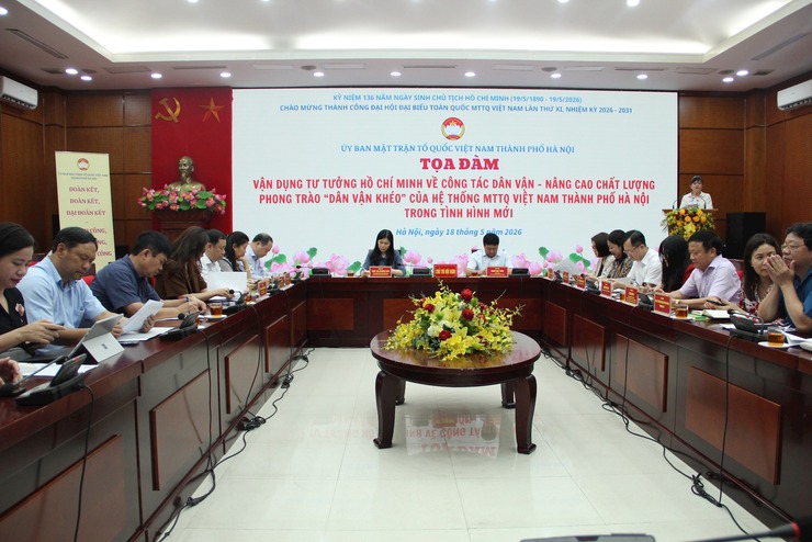 Ủy ban Mặt trận Tổ quốc Việt Nam thành phố Hà Nội đổi mới dân vận trong tình hình mới- Ảnh 2.