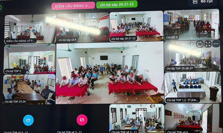 Mô hình "Nhà hội họp số" phường Lĩnh Nam: Đưa chuyển đổi số đến gần dân, vì dân- Ảnh 4.