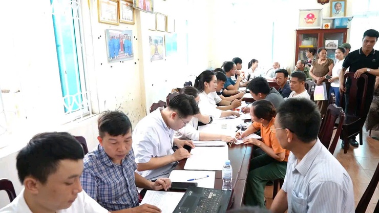 Xã Thanh Oai chi trả hơn 45,5 tỷ đồng bồi thường, hỗ trợ GPMB tại thôn Kim Thành- Ảnh 1.