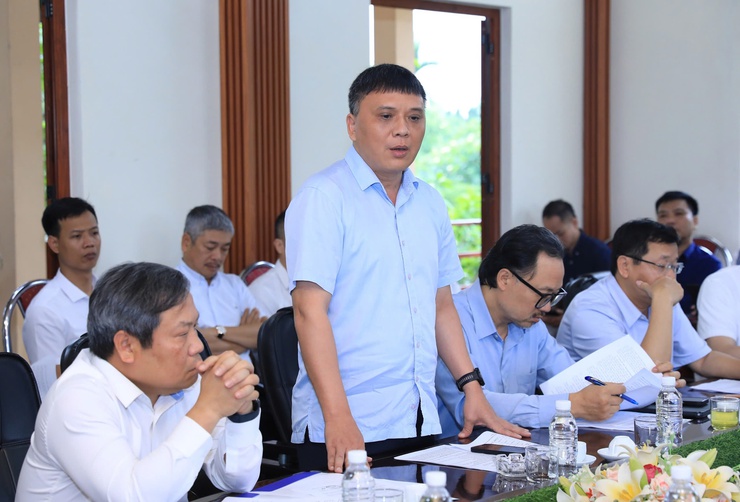 Chủ tịch UBND Thành phố Vũ Đại Thắng yêu cầu đẩy nhanh tiến độ Dự án công viên nghĩa trang Yên Kỳ (giai đoạn 1)- Ảnh 2.