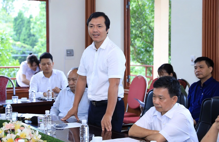 Chủ tịch UBND Thành phố Vũ Đại Thắng yêu cầu đẩy nhanh tiến độ Dự án công viên nghĩa trang Yên Kỳ (giai đoạn 1)- Ảnh 3.
