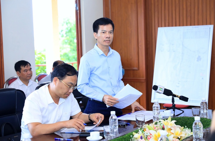 Chủ tịch UBND Thành phố Vũ Đại Thắng yêu cầu đẩy nhanh tiến độ Dự án công viên nghĩa trang Yên Kỳ (giai đoạn 1)- Ảnh 5.