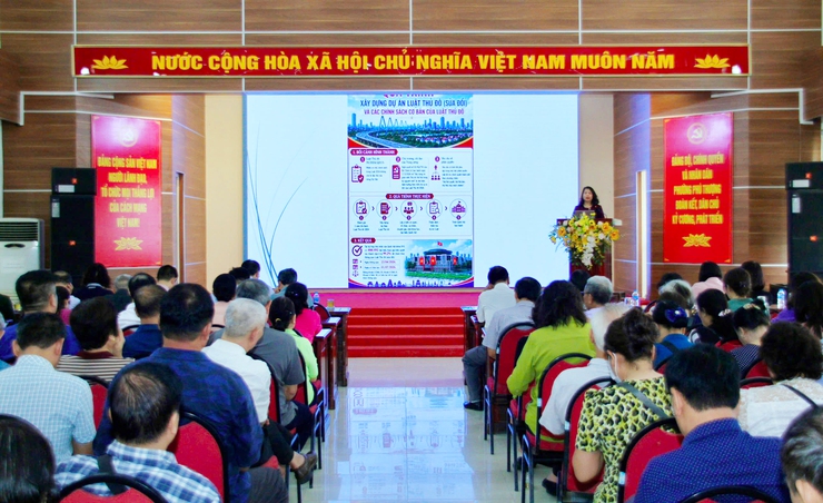 Phường Phú Thượng chủ động phổ biến Luật Thủ đô năm 2026 ngay từ cơ sở- Ảnh 3.