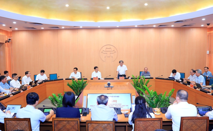Hà Nội - Quảng Ninh chia sẻ kinh nghiệm về phát triển khoa học công nghệ, đổi mới sáng tạo và chuyển đổi số- Ảnh 1.