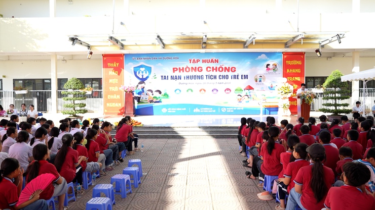 Xã Dương Hòa: Lan tỏa kỹ năng phòng, chống tai nạn thương tích cho trẻ em- Ảnh 1.