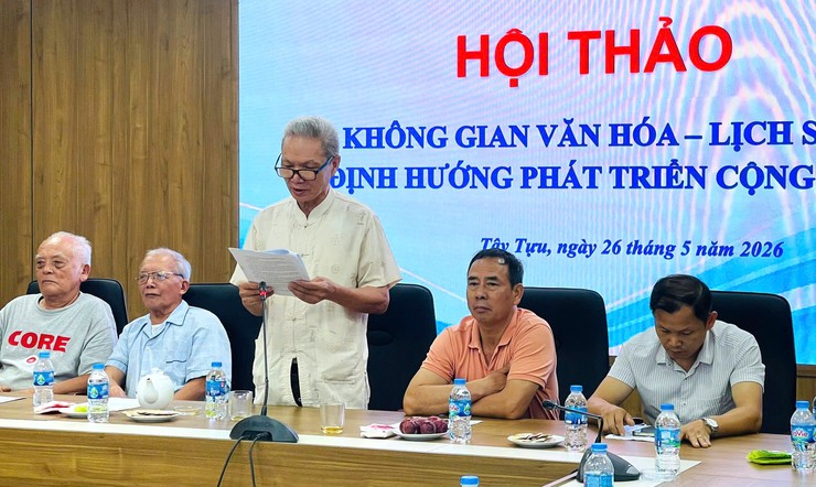 Tây Tựu bảo tồn di sản văn hóa gắn với phát triển cộng đồng bền vững- Ảnh 2.