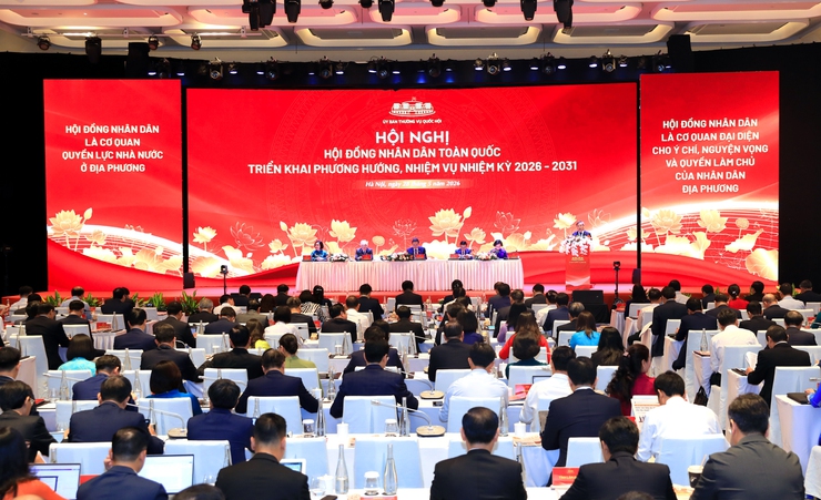 Khai mạc Hội nghị HĐND toàn quốc triển khai phương hướng, nhiệm vụ nhiệm kỳ 2026 - 2031- Ảnh 6.