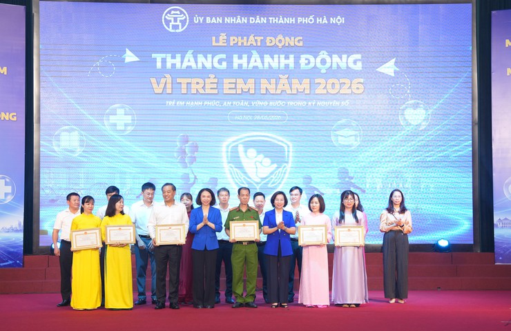 Hà Nội phát động Tháng hành động vì trẻ em năm 2026- Ảnh 5.