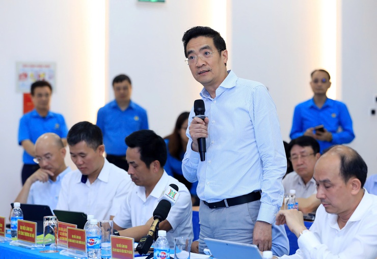 Chủ tịch UBND Thành phố Vũ Đại Thắng gặp gỡ, đối thoại với công nhân lao động Thủ đô năm 2026- Ảnh 6.