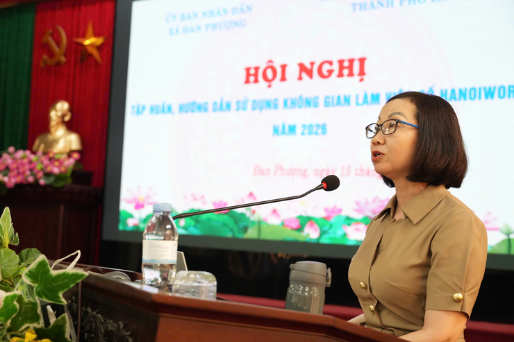 Đan Phượng đẩy mạnh chuyển đổi số, vận hành nền tảng làm việc số đồng bộ- Ảnh 2.