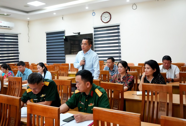 Sơn Tây: Siết chặt kỷ cương, đẩy mạnh cải cách hành chính tại hội nghị giao ban tháng 5/2026- Ảnh 3.