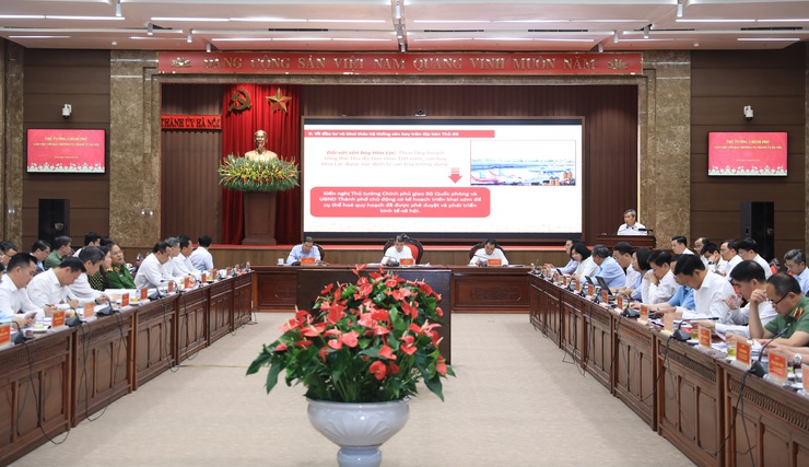 Thủ tướng Chính phủ Lê Minh Hưng làm việc với Ban Thường vụ Thành ủy Hà Nội- Ảnh 6.