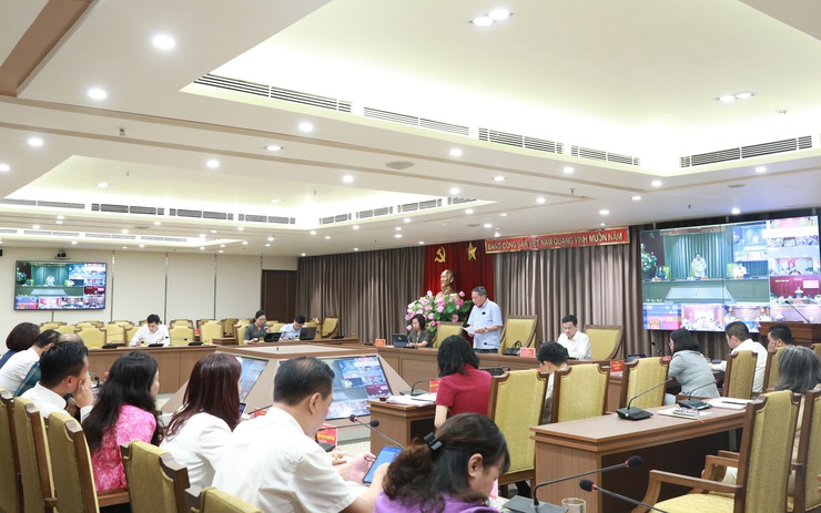 Khảo sát trực tuyến sơ kết một năm vận hành mô hình chính quyền 3 cấp- Ảnh 3.