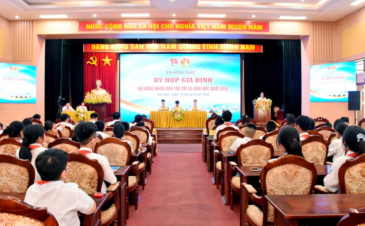 Hoài Đức tổ chức Kỳ họp giả định HĐND trẻ em năm 2026- Ảnh 2.