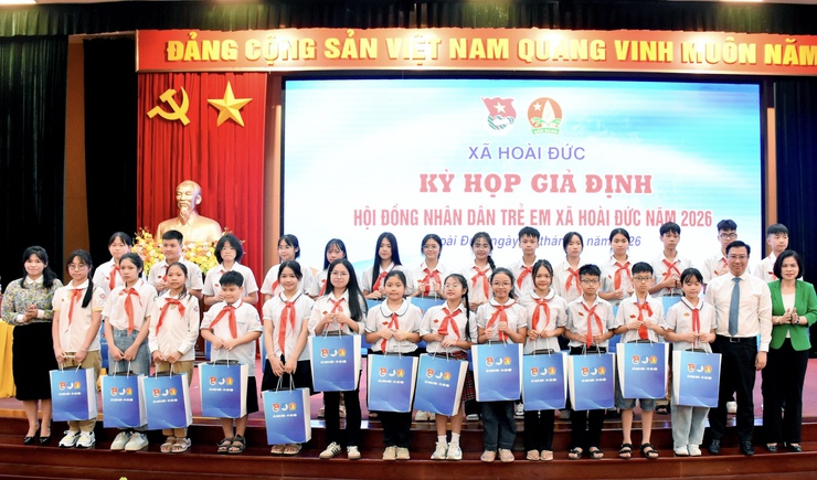 Hoài Đức tổ chức Kỳ họp giả định HĐND trẻ em năm 2026- Ảnh 4.