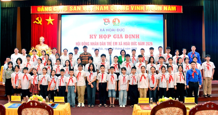 Hoài Đức tổ chức Kỳ họp giả định HĐND trẻ em năm 2026- Ảnh 5.