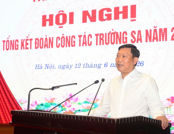 Hà Nội tổng kết chuyến công tác thăm, động viên quân và dân quần đảo Trường Sa năm 2026- Ảnh 3.