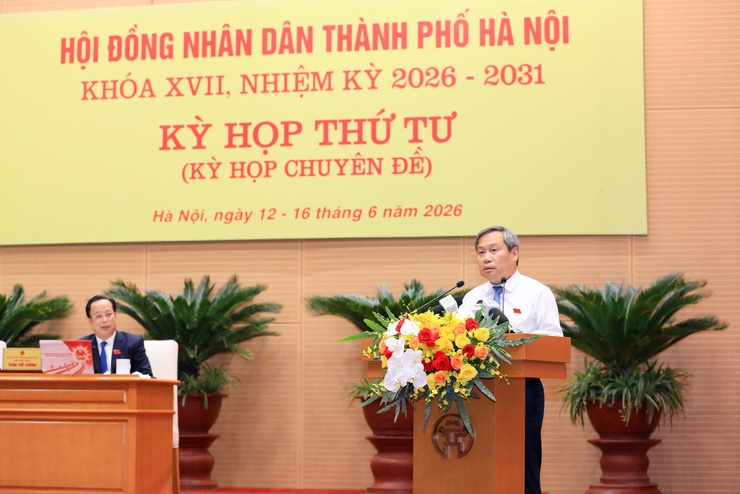 Chủ tịch UBND Thành phố Vũ Đại Thắng: Đưa các cơ chế đặc thù của Luật Thủ đô thành những công trình, dự án cụ thể phục vụ người dân- Ảnh 2.