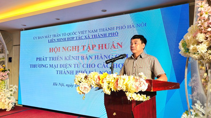 Liên minh Hợp tác xã Thành phố hỗ trợ hợp tác xã mở rộng kênh bán hàng online- Ảnh 1.
