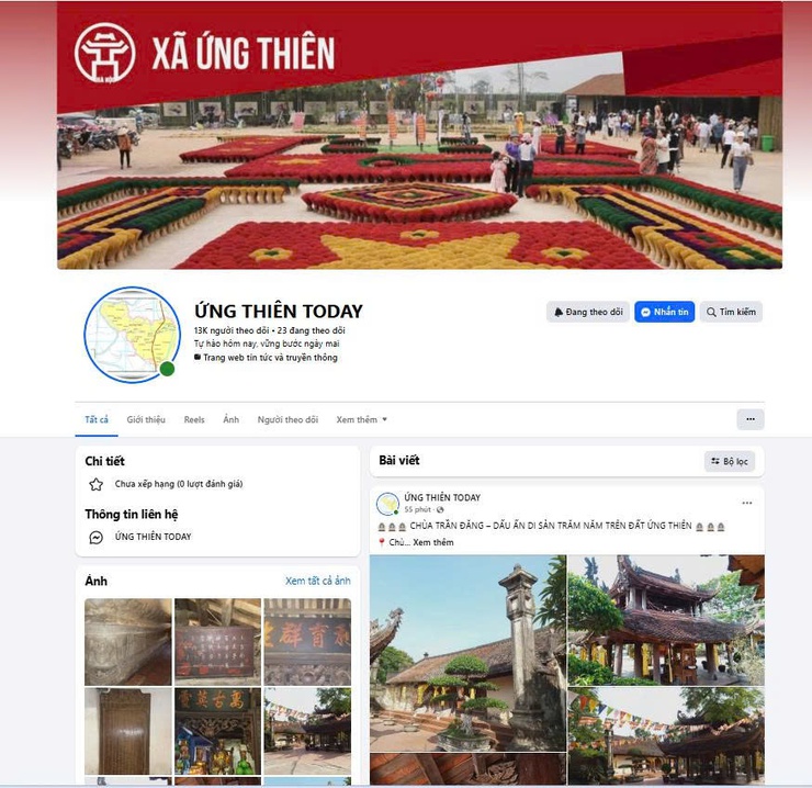 Đa dạng hóa kênh truyền thông số, nâng cao hiệu quả công tác tuyên truyền tại xã Ứng Thiên- Ảnh 1.