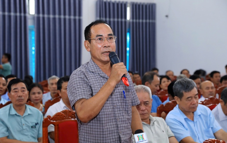 Cử tri kiến nghị Thành phố tiếp tục quan tâm đầu tư hạ tầng khu vực Sơn Tây - Ba Vì- Ảnh 3.