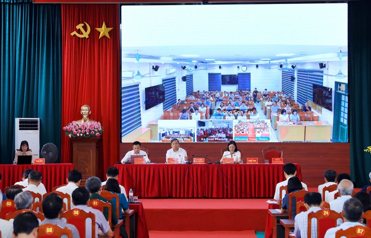 Cử tri kiến nghị Thành phố tiếp tục quan tâm đầu tư hạ tầng khu vực Sơn Tây - Ba Vì- Ảnh 1.