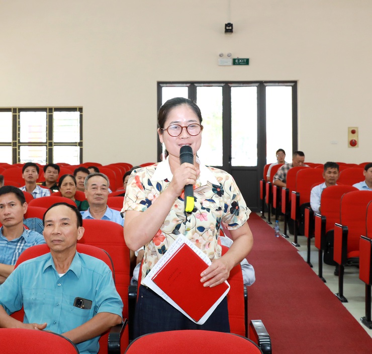 Phó Chủ tịch UBND Thành phố Bùi Duy Cường tiếp xúc cử tri đơn vị bầu cử số 31- Ảnh 5.