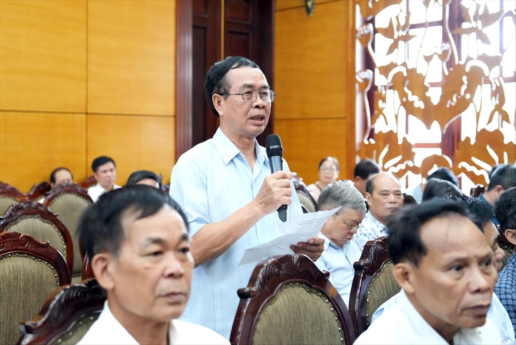 Phó Chủ tịch HĐND Thành phố Phạm Thị Thanh Mai tiếp xúc cử tri 3 phường: Tây Hồ, Phú Thượng, Hồng Hà- Ảnh 2.