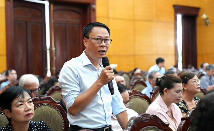 Phó Chủ tịch HĐND Thành phố Phạm Thị Thanh Mai tiếp xúc cử tri 3 phường: Tây Hồ, Phú Thượng, Hồng Hà- Ảnh 3.