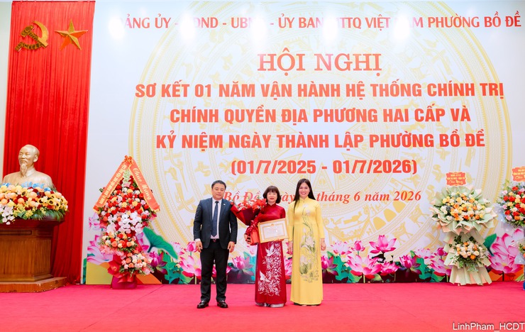 Phường Bồ Đề sơ kết 1 năm vận hành mô hình chính quyền địa phương hai cấp- Ảnh 7.