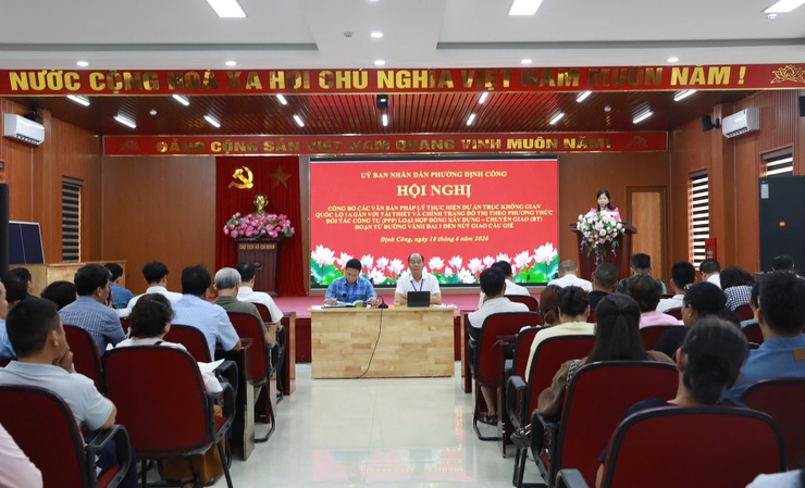 Dự án Trục không gian Quốc lộ 1A: Người dân Định Công ủng hộ chủ trương, mong muốn đảm bảo quyền lợi- Ảnh 1.