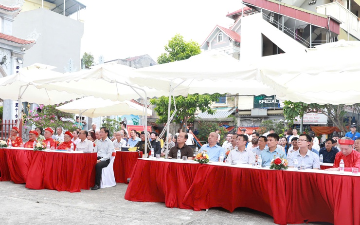 Phường Vĩnh Hưng khởi công tu bổ, tôn tạo di tích đình làng Thanh Trì- Ảnh 1.