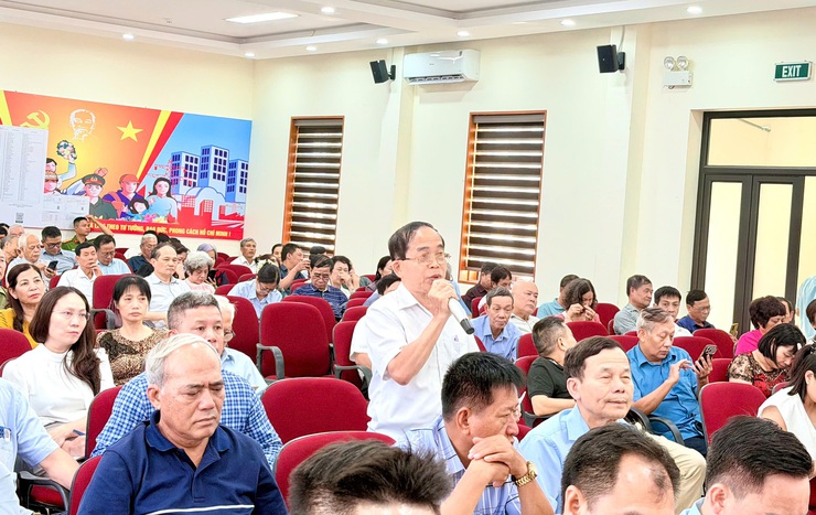 Cử tri đơn vị bầu cử số 9 kiến nghị tháo gỡ vướng mắc trong công tác giải phóng mặt bằng, bãi đỗ xe- Ảnh 2.