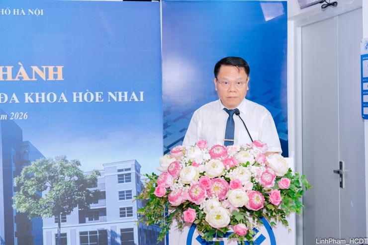 Khánh thành dự án nâng cấp Bệnh viện Đa khoa Hòe Nhai- Ảnh 2.