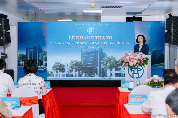 Khánh thành dự án nâng cấp Bệnh viện Đa khoa Hòe Nhai- Ảnh 5.