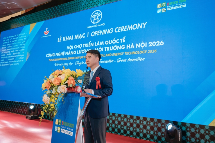 Khai mạc Hội chợ Triển lãm quốc tế Công nghệ Năng lượng - Môi trường Hà Nội 2026- Ảnh 1.