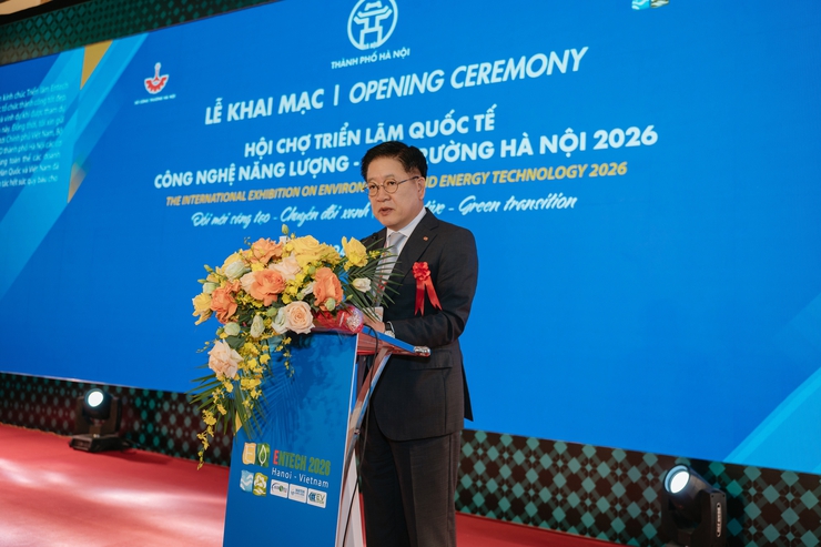Khai mạc Hội chợ Triển lãm quốc tế Công nghệ Năng lượng - Môi trường Hà Nội 2026- Ảnh 4.
