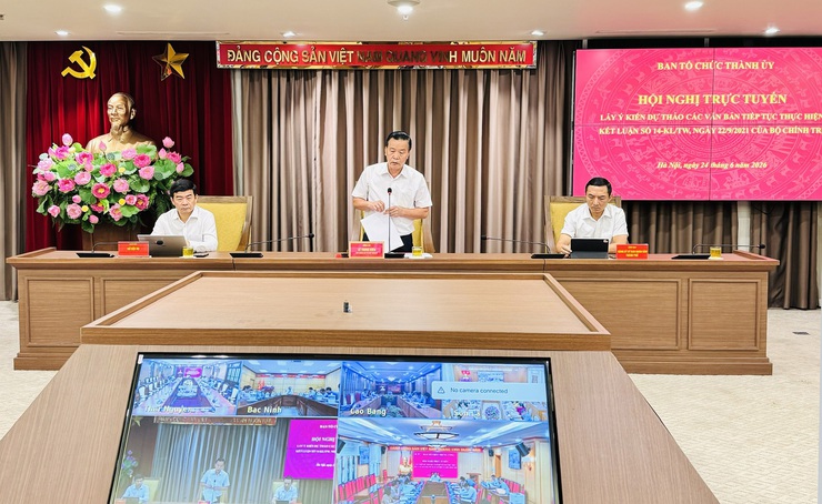 Tiếp tục lấy ý kiến dự thảo văn bản về chủ trương khuyến khích, bảo vệ cán bộ năng động, sáng tạo vì lợi ích chung- Ảnh 1.