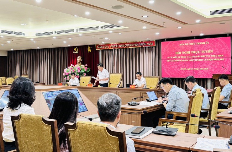 Tiếp tục lấy ý kiến dự thảo văn bản về chủ trương khuyến khích, bảo vệ cán bộ năng động, sáng tạo vì lợi ích chung- Ảnh 2.
