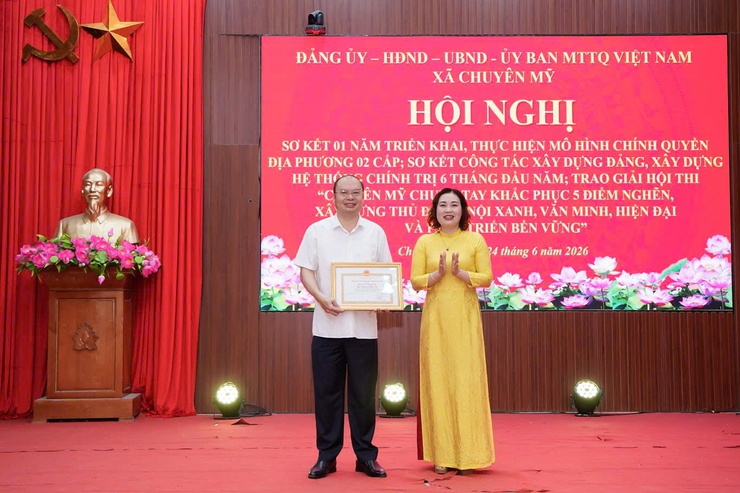 Chuyên Mỹ: Nhiều đổi thay sau 1 năm triển khai, thực hiện mô hình chính quyền địa phương hai cấp- Ảnh 5.