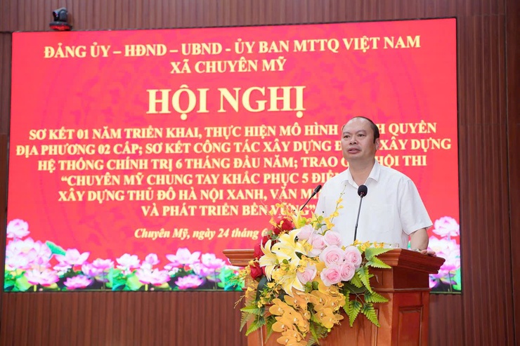 Chuyên Mỹ: Nhiều đổi thay sau 1 năm triển khai, thực hiện mô hình chính quyền địa phương hai cấp- Ảnh 6.