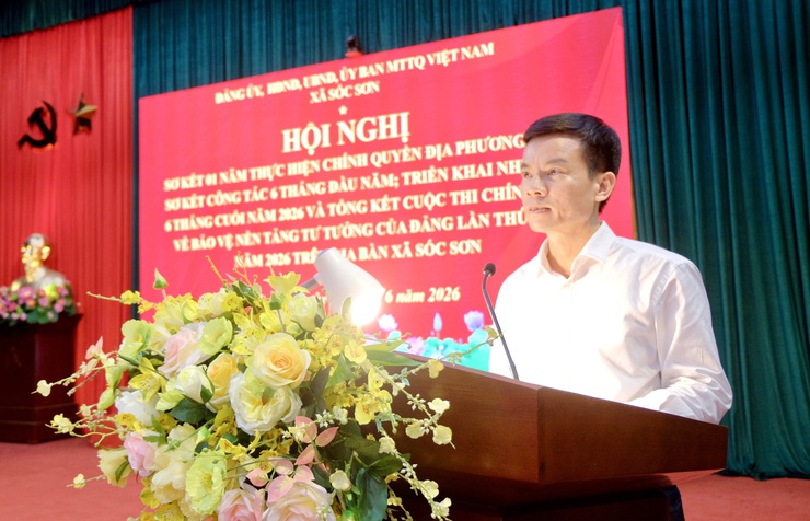 Tạo đà tăng trưởng mới từ mô hình chính quyền địa phương hai cấp tại Sóc Sơn- Ảnh 3.