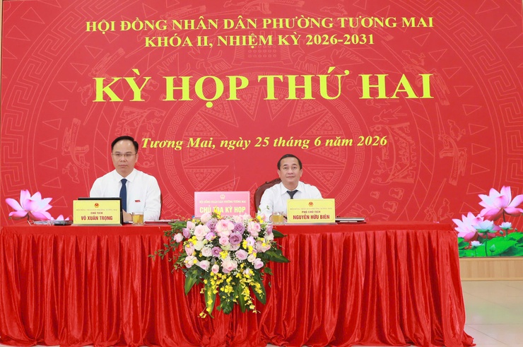 Phường Tương Mai phấn đấu hoàn thành và hoàn thành vượt mức các chỉ tiêu năm 2026- Ảnh 2.