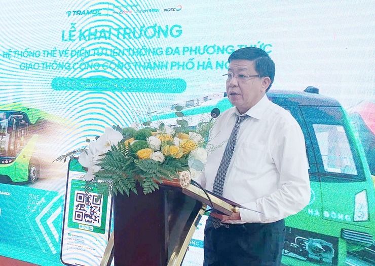 Hà Nội khai trương hệ thống vé điện tử liên thông cho giao thông công cộng- Ảnh 1.