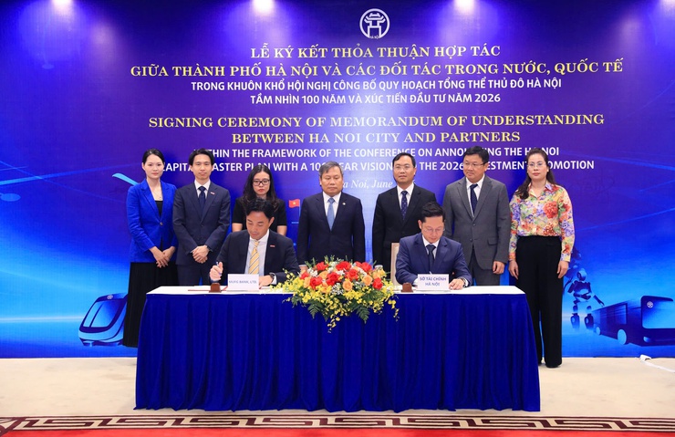 Hà Nội ký kết hợp tác, thúc đẩy đầu tư các dự án chiến lược của Thủ đô- Ảnh 1.